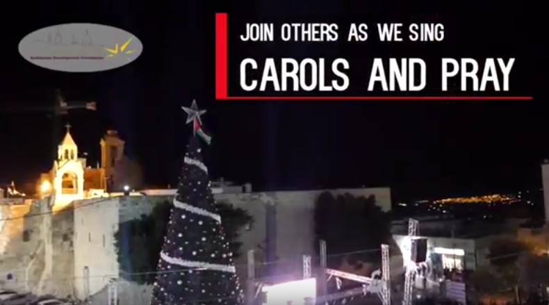 Christmas Tree Lighting in Bethlehem Israel Tours