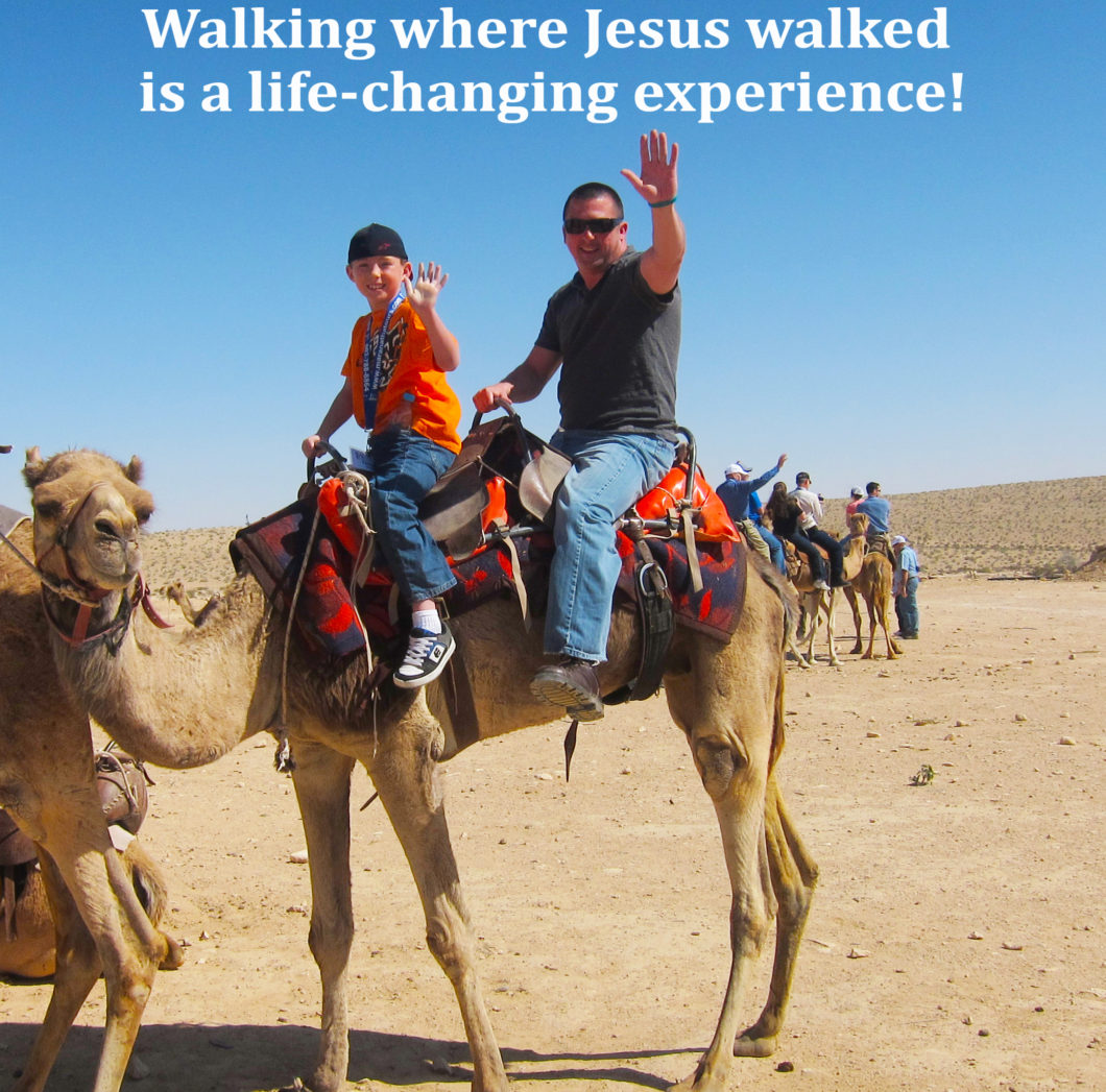 Walk where Jesus walked