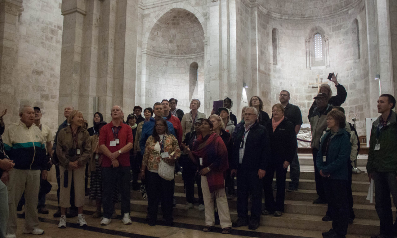 What its like to Sing in St. Anne's Church Israel Tours