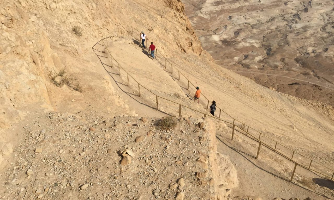Maranatha Tours Hiking Masada Snake Path In Israel