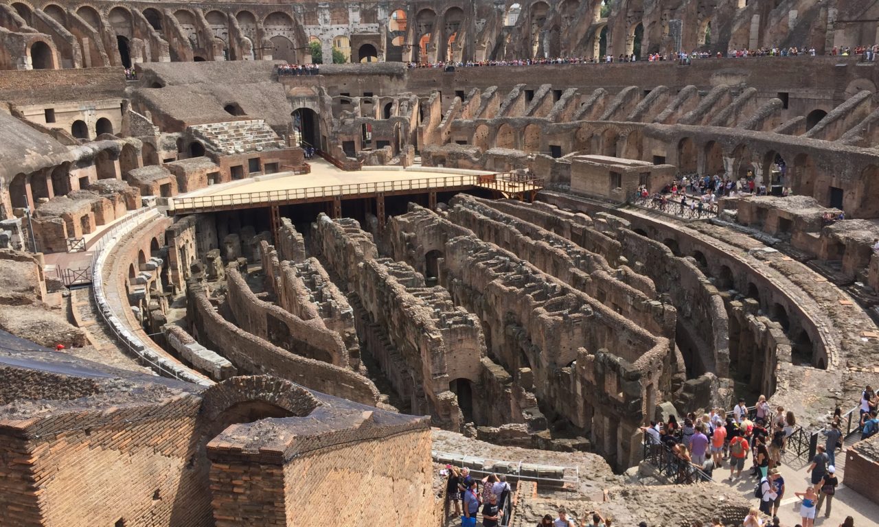 Exploring Italy with Maranatha Tours Roman Forum and Colosseum