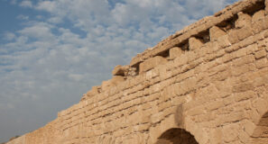 Biblical Sites Expanded Aqueduct of Caesarea Israel Maranatha Tours