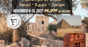 Israel Return To Travel Special Egypt Jordan Tour 2022 Maranatha Tours