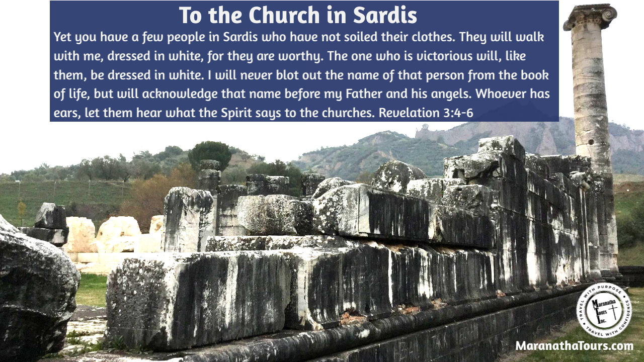 Church in Sardis Tour Seven Churches of Revelation
