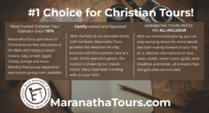 Why Travel Through The Bible #1 Choice for Christian Tours