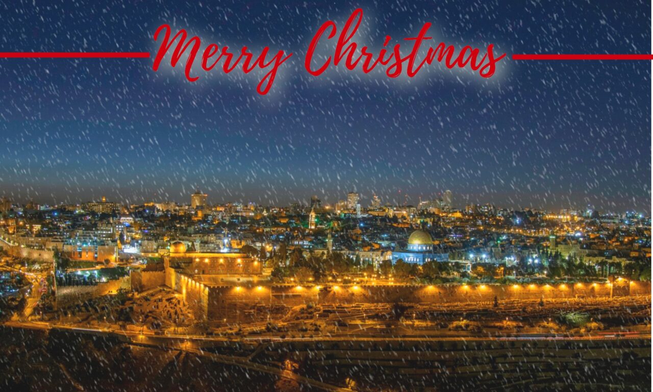 Merry Christmas, from your friends at Maranatha Tours