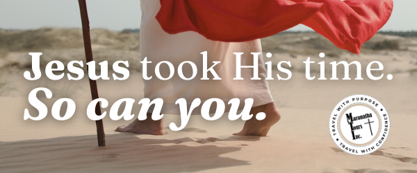 Jesus took His time. So can you.